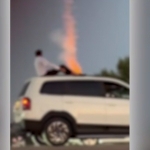 Man sentenced to 7 days for setting off fireworks on car roof (video)