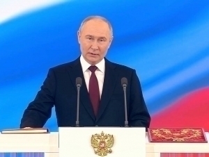 Putinning inauguratsiyasi: U beshinchi marta Rossiya taxtini egalladi (video)