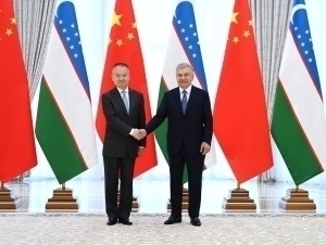 Shavkat Mirziyoyev Xitoy delegatsiyasini qabul qildi