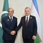 Mirziyoyev meets with Pakistani Prime Minister Shahbaz Sharif