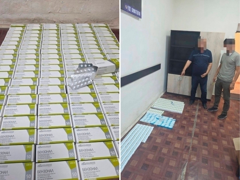 Qarshida ombor mudiri 6 ming dona “tabletka” bilan ushlandi (video)