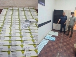 Qarshida ombor mudiri 6 ming dona “tabletka” bilan ushlandi (video)