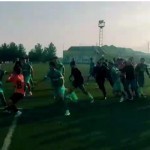 Andijondagi futbol o‘yinida ommaviy mushtlashuv sodir bo‘ldi (video)