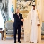 Shavkat Mirziyoyev Qatar amirining Yaqin Sharqdagi sa’y-harakatlarini yuqori baholadi
