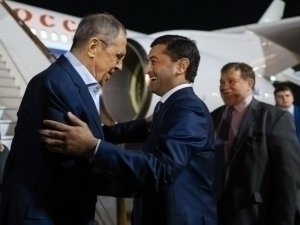 Saidov avoids commenting on scandalous video in meeting with Lavrov