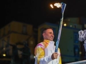 Kannavaro qishki Olimpiya mash’alasi estafetasida qatnashdi