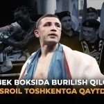 O‘zbek boksida burilish qilgan Isroil Toshkentga qaytdi