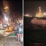 Ичида 115 киши бўлган нефть платформаси океанга чўкиб кетди. Қурбон бор
