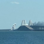 Qrim ko‘prigiga raketa bilan zarba berildi
