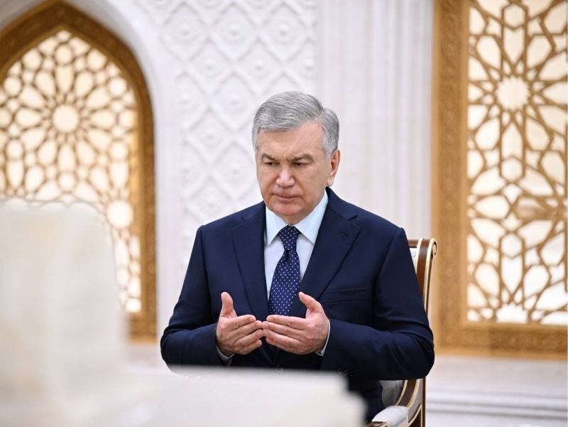 President visits Imam Bukhari mausoleum
