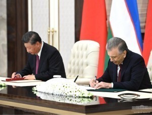 15 documents signed by Uzbekistan and China 