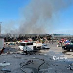It is said how many areas are damaged in the explosion in Sergeli