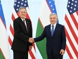 Shavkat Mirziyoyev AQSH Kongressi senatorini qabul qildi