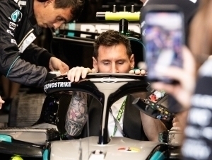 Messi o‘zini “Formula-1”da sinab ko‘rdi (video)