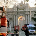 Istanbuldagi Do‘lmabahche saroyida yong‘in chiqdi