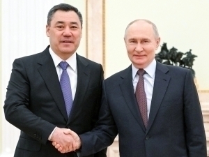 Жапаров Путиннинг ҳузурига борди