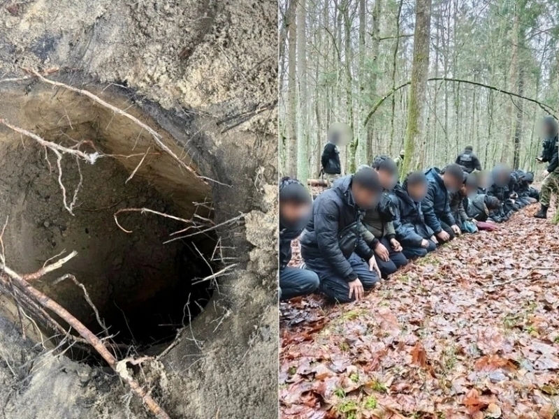 Migrantlar yashirin tunnel orqali Polshaga o‘tdi 