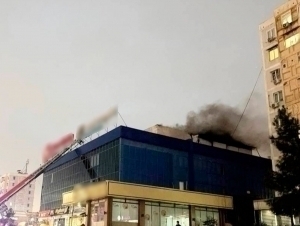 Тошкентдаги савдо мажмуасида ёнғин чиқди