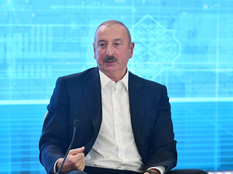 Алиев Қозоғистонга ташрифи ҳақида гапирди