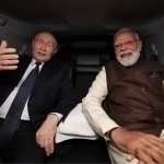 Путин 4 йил ичида илк бор Ҳиндистонга борди (видео)