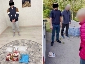 Toşkent va Farğonada narkosavdogarlar 5 kg “gaşiş” bilan uşlandi (video)