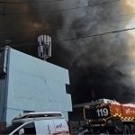 Koreyadagi avtoehtiyot qismlar zavodida dahshatli yong‘in yuz berdi (video)