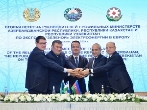 Energy systems of Kazakhstan, Azerbaijan, and Uzbekistan will be integrated