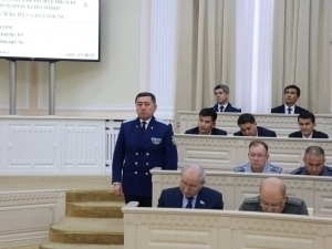 Kecha tayinlangan Qoraqalpog‘iston prokuroriga maxsus unvon berildi