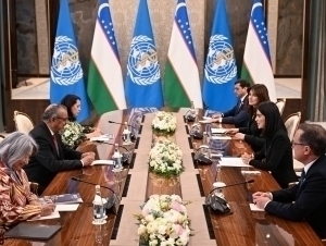 Саида Мирзиёева Самарқандда ЖССТ раҳбари билан учрашди