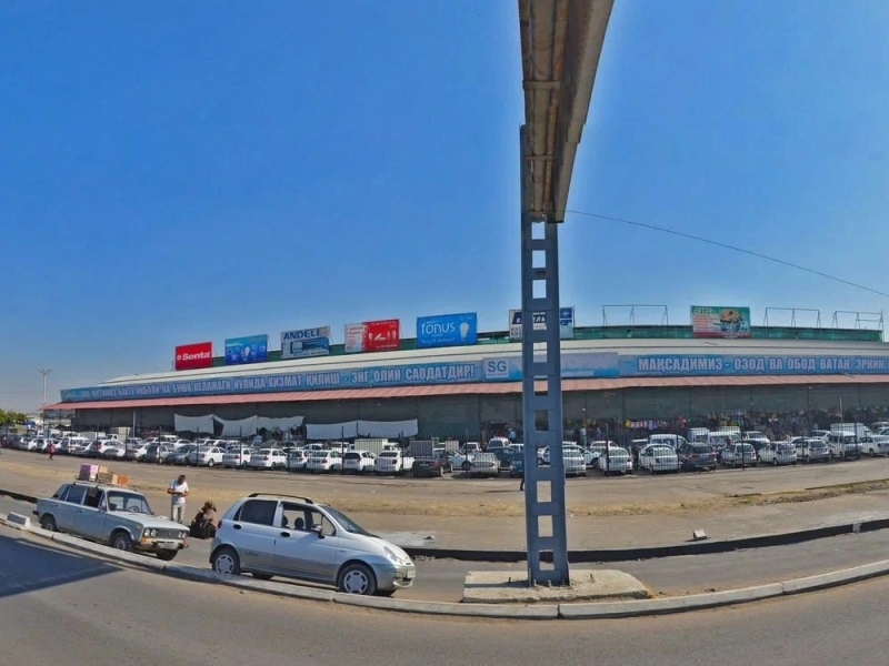 Construction market in Tashkent temporarily closed over fire safety violations