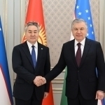 Japarovning odami Mirziyoyev qabulida bo‘ldi 