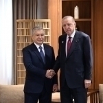 Shavkat Mirziyoyev Turkistonda Erdo‘g‘an bilan uchrashdi