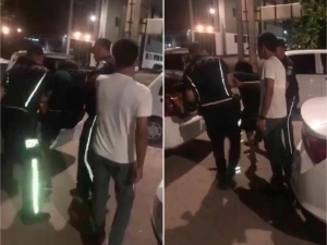 Police officers allegedly attempt to transport 20-year-old man in car trunk (video) 