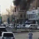 Fire breaks out in the household service building in Andijan