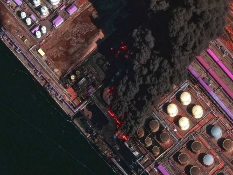 Ukraina Leningradga hujum qildi. Ust-Luga porti zararlandi