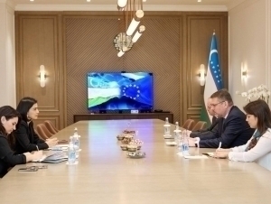 Saida Mirziyoyeva meets with EU Special Representative for Central Asia