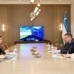 Saida Mirziyoyeva ham YeIning maxsus vakili bilan uchrashdi