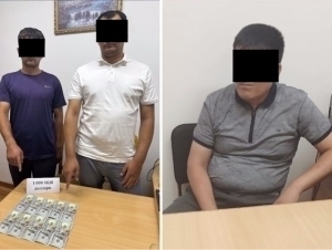 Navoiyda tergovchi 1000 dollar pora bilan qo‘lga tushdi (video)