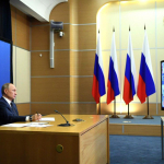ШҲТ мажлиси бошланди. Путин Қорабоғ, Афғонистон, Қирғизистон, Яқин Шарқ ва Беларусдаги вазият ҳақида гапирди