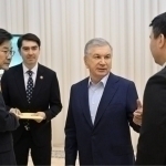 Mirziyoyev arrives in Khorezm