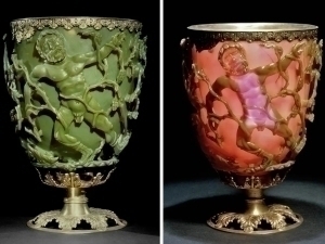 Scientists rediscover 1,600-year-old Roman colour-changing glass