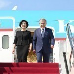 Shavkat Mirziyoyev rafiqasi bilan Budapeshtga yetib bordi