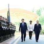 Yoon Sok Yol was solemnly welcomed in “Koksaroy”