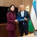 Saida Mirziyoyeva ham Blinkenning yordamchisi bilan uchrashdi