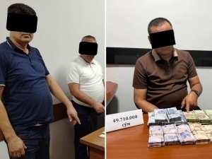 Газ таъминоти ва кадастр тизимидаги порахўр мансабдорлар ушланди