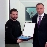 Польша Президенти Зеленскийдан олий орденни олиб қўйди