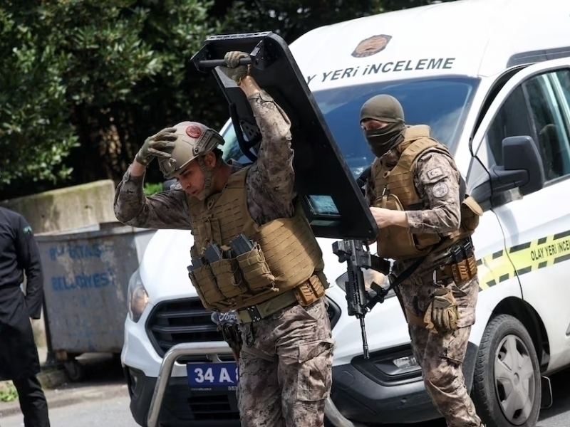 Isroilning Istanbuldagi Bosh konsulligi oldida otishma bo‘ldi (video)