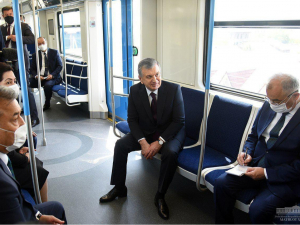 Prezident metroning Sergeli yo‘nalishi dekabr oyi oxirida ochilishini aytdi