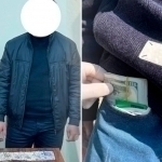 Самарқандда инспектор “ўртакаш” орқали пора олганда ушланди