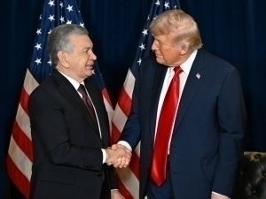 Мирзиёев Трамп билан музокара ўтказди 
